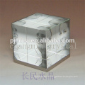 Cadre de photo de cube de cristal pour le cadeau et la décoration à la maison